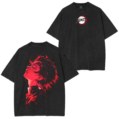 Unisex Anime Inspired Vintage T-Shirt