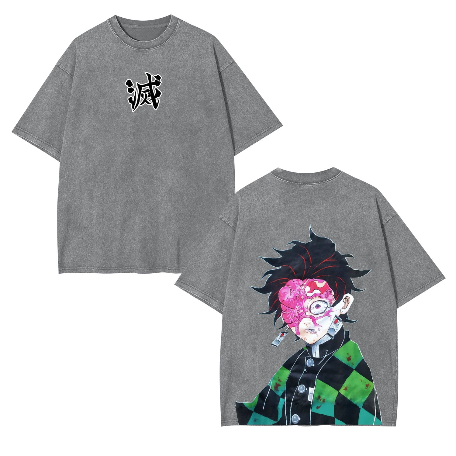 Unisex Anime Inspired Vintage T-Shirt