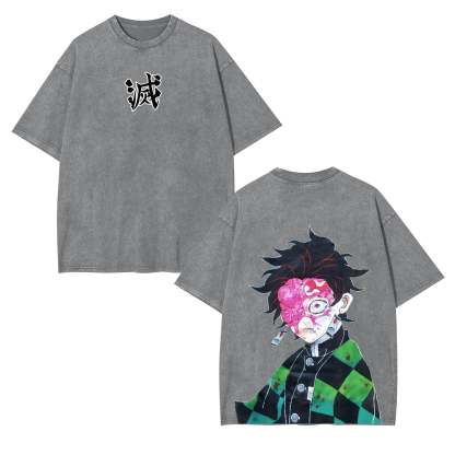 Unisex Anime Inspired Vintage T-Shirt