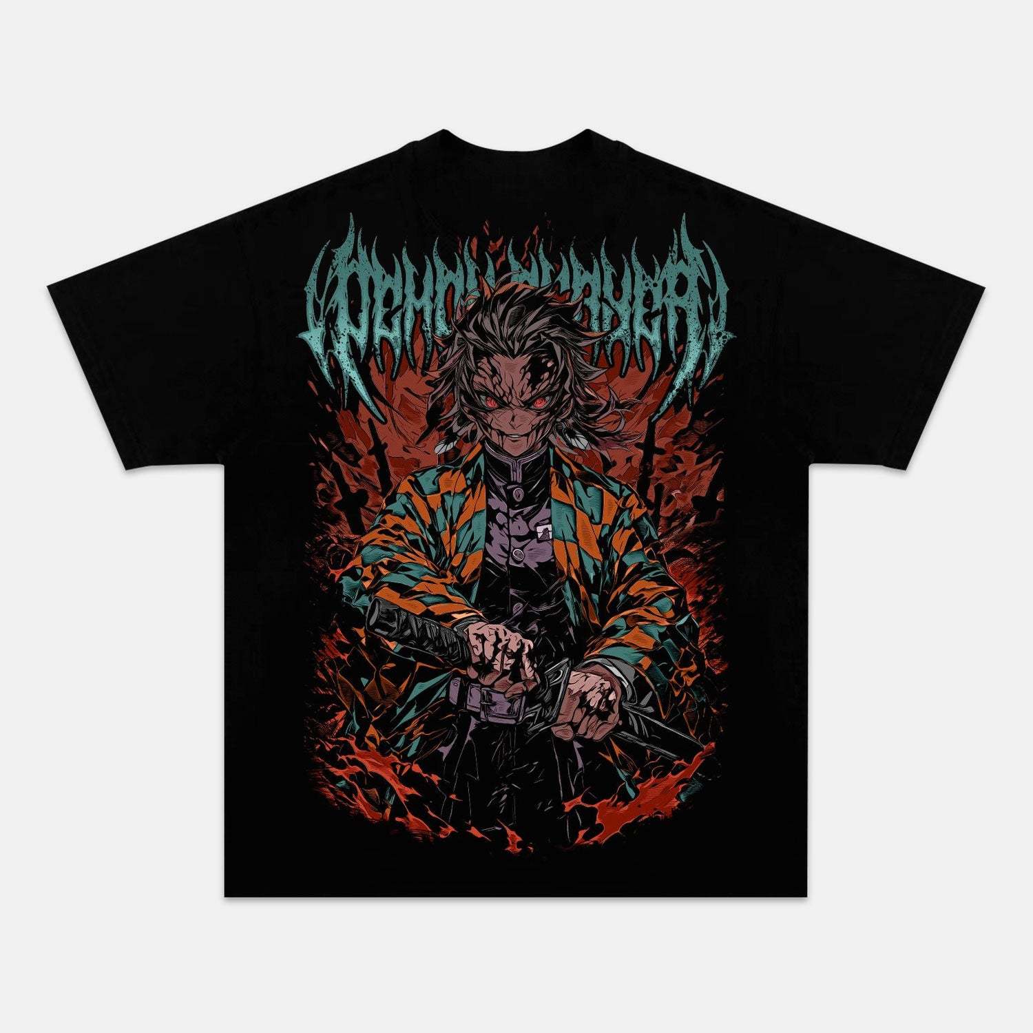 TANJIRO UNISEX ANIME INSPIRED VINTAGE TEE丨DEMON SLAYER