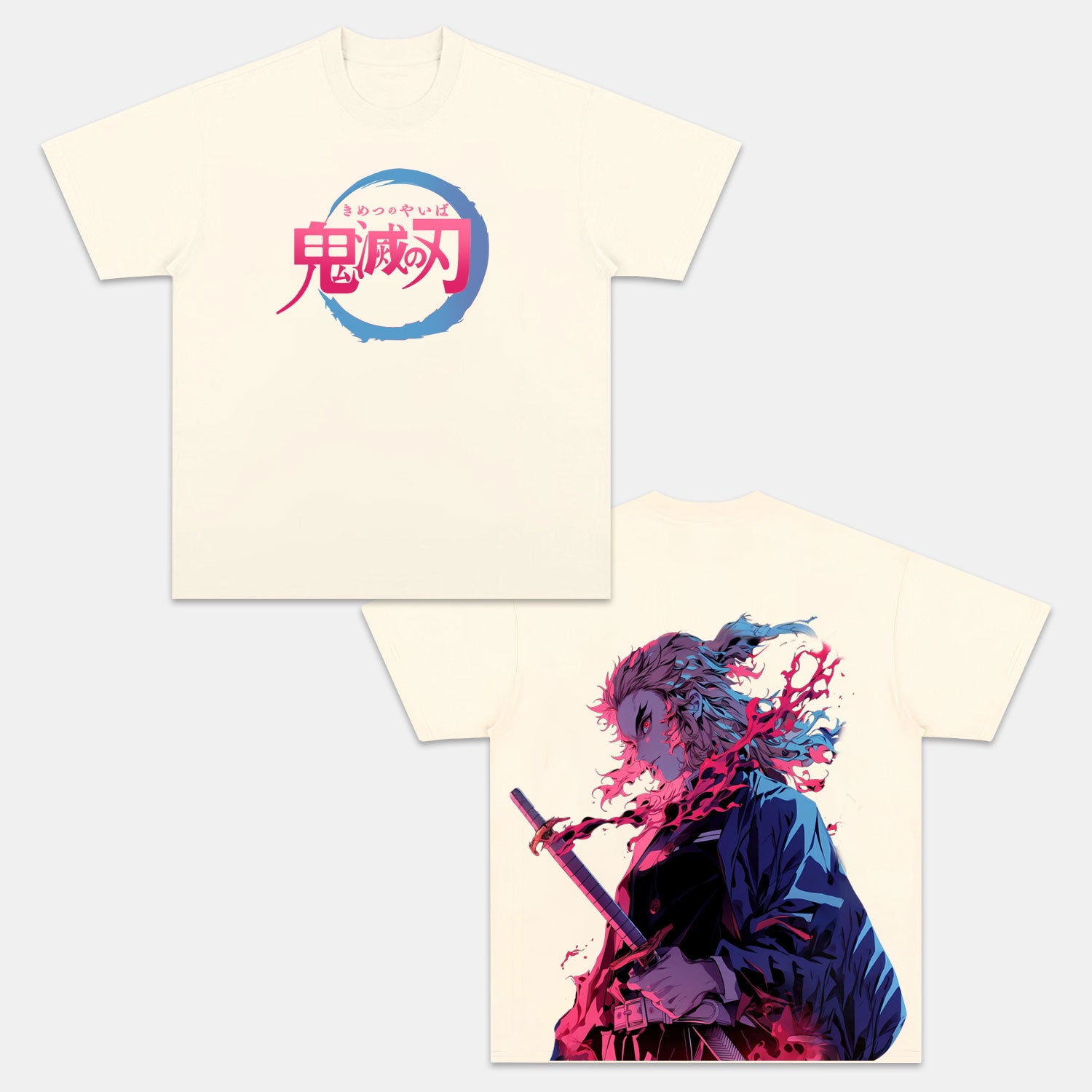 Unisex Anime Inspired Vintage T-Shirt
