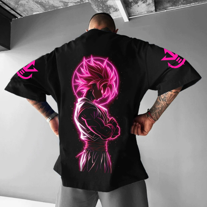 Unisex Anime Inspired Vintage T-Shirt-AnimeClothe