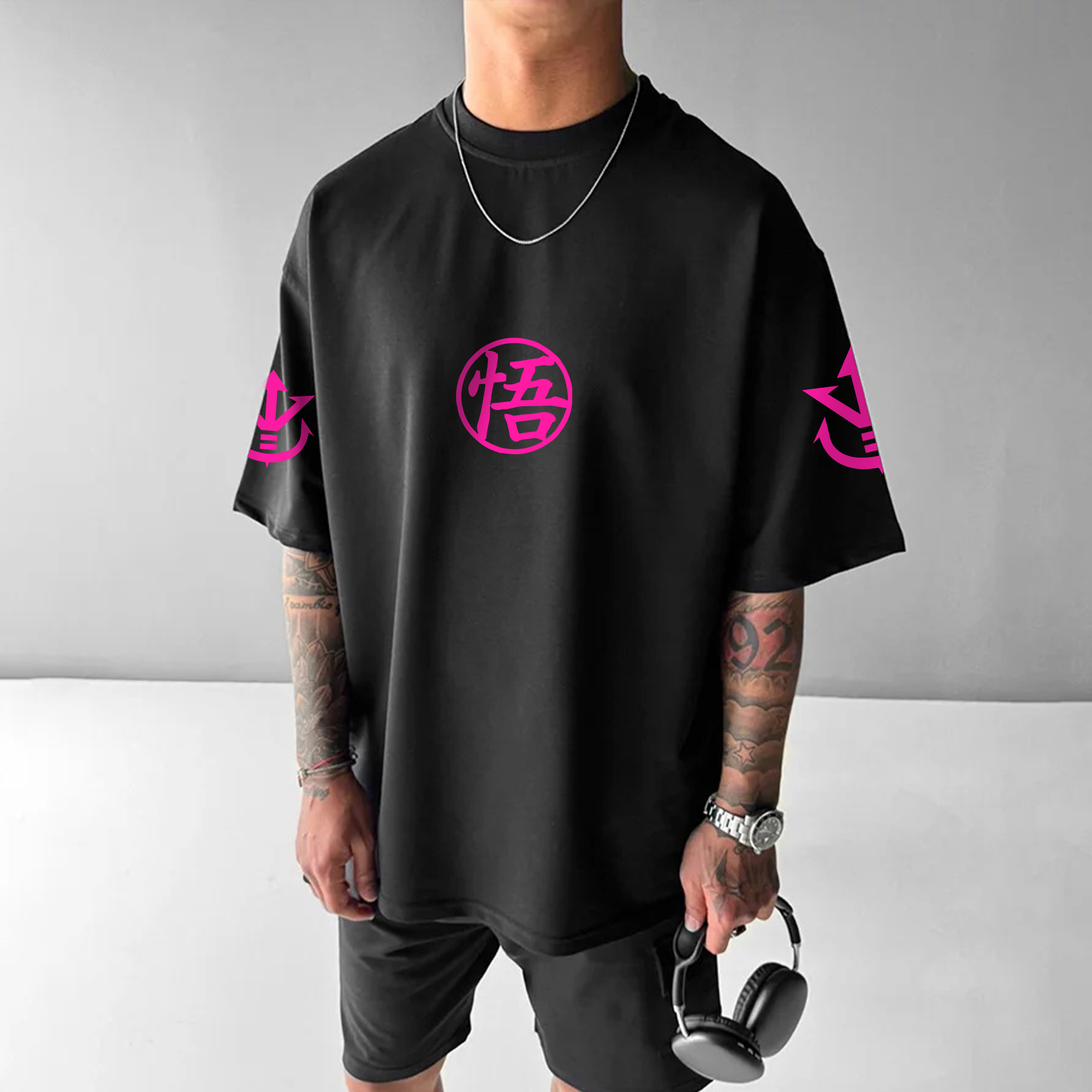 Unisex Anime Inspired Vintage T-Shirt-AnimeClothe