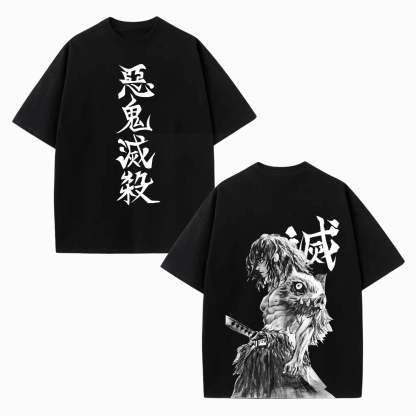Unisex Anime Inspired Vintage T-Shirt