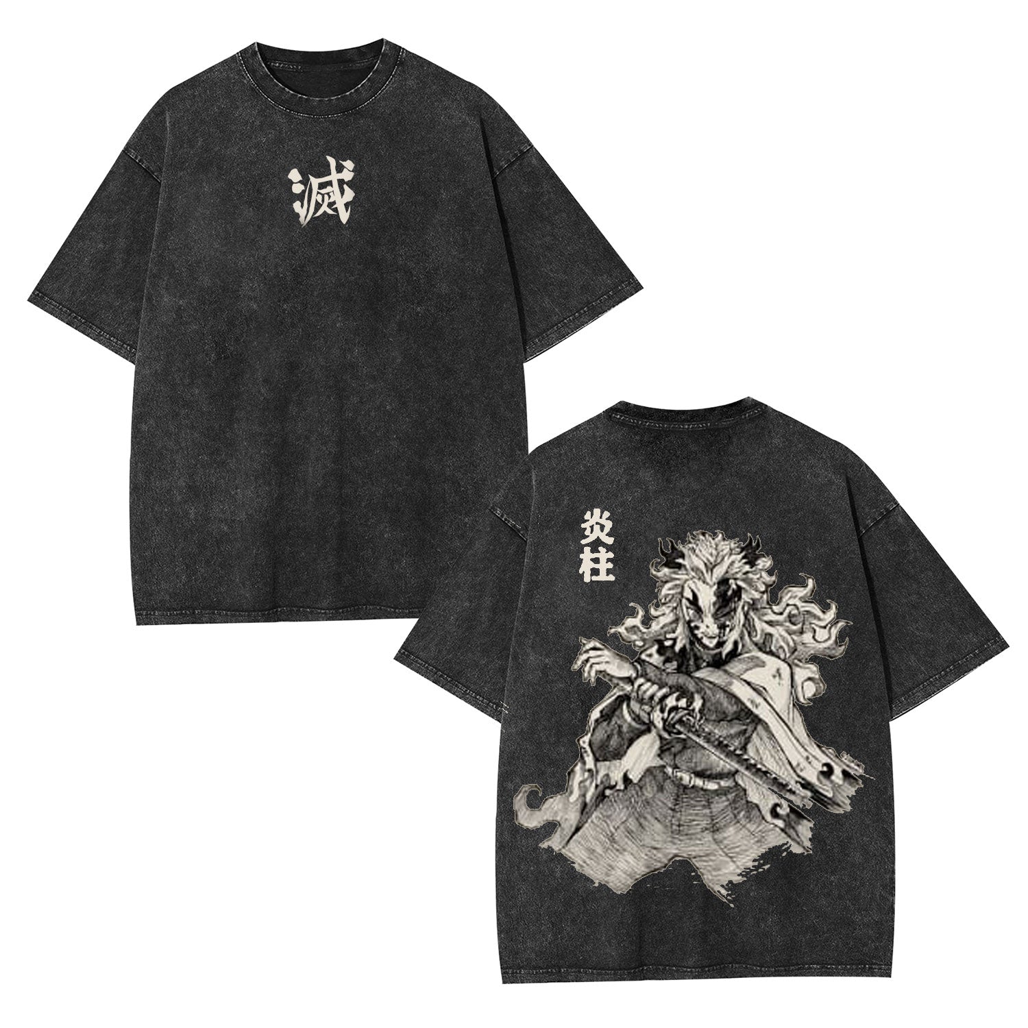 Unisex Anime Inspired Vintage T-Shirt