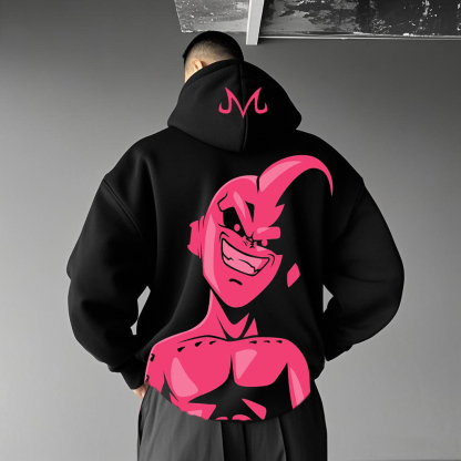 Unisex Anime Graphic Streetwear Vintage Hoodie-AnimeClothe