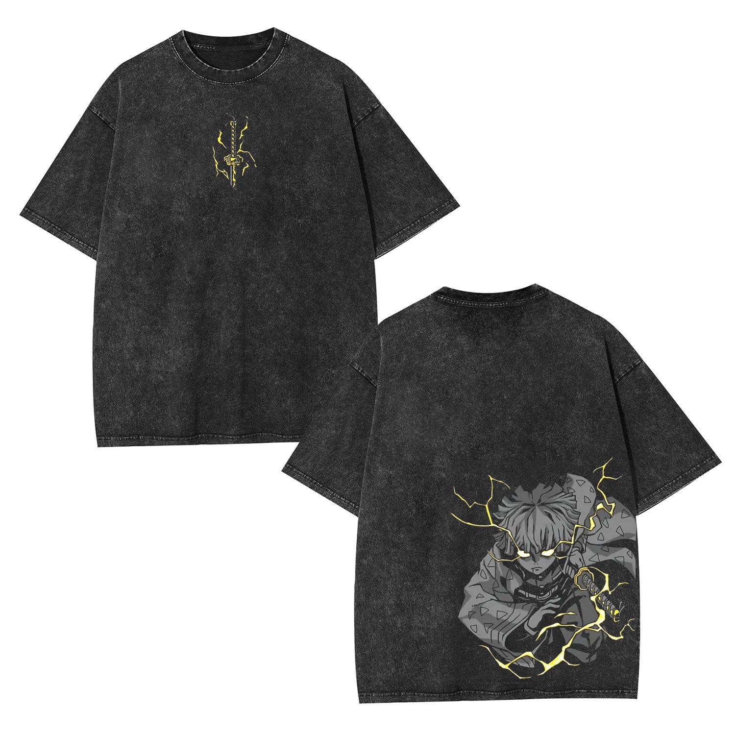 Unisex Anime Inspired Vintage T-Shirt