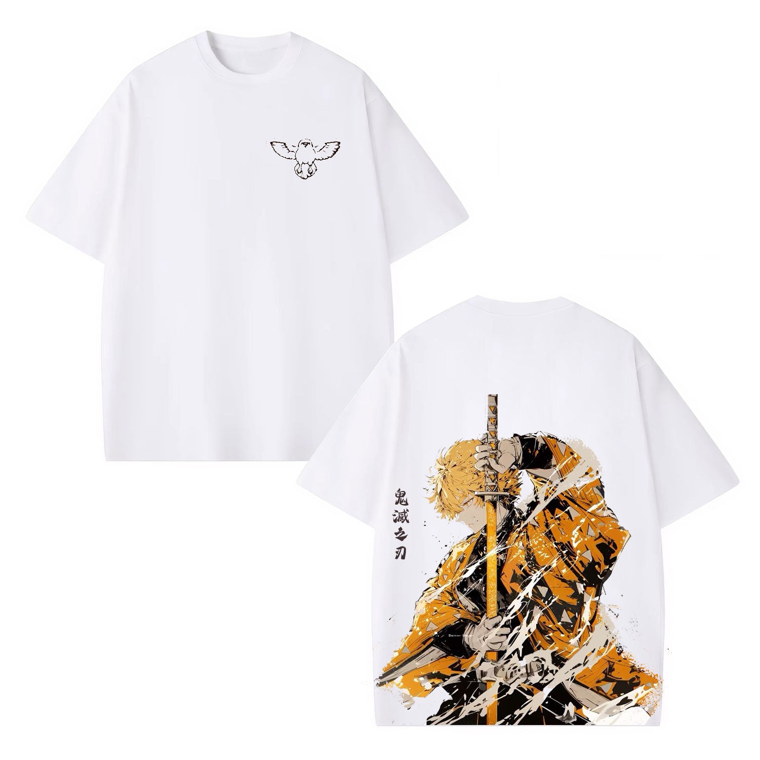 Unisex Anime Inspired Vintage T-Shirt