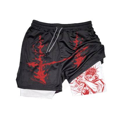 Anime Gym Performance Shorts-AnimeClothe