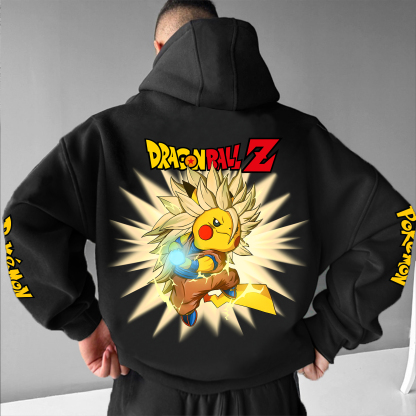  Unisex Vintage Hoodie丨Pikachu X -AnimeClothe