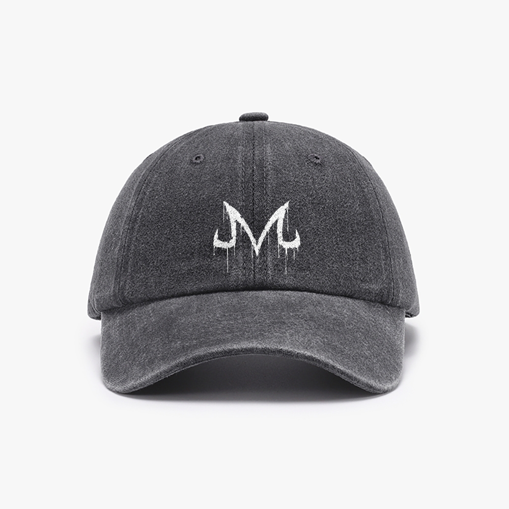 Unisex Washed Vintage Anima Print Baseball Cap