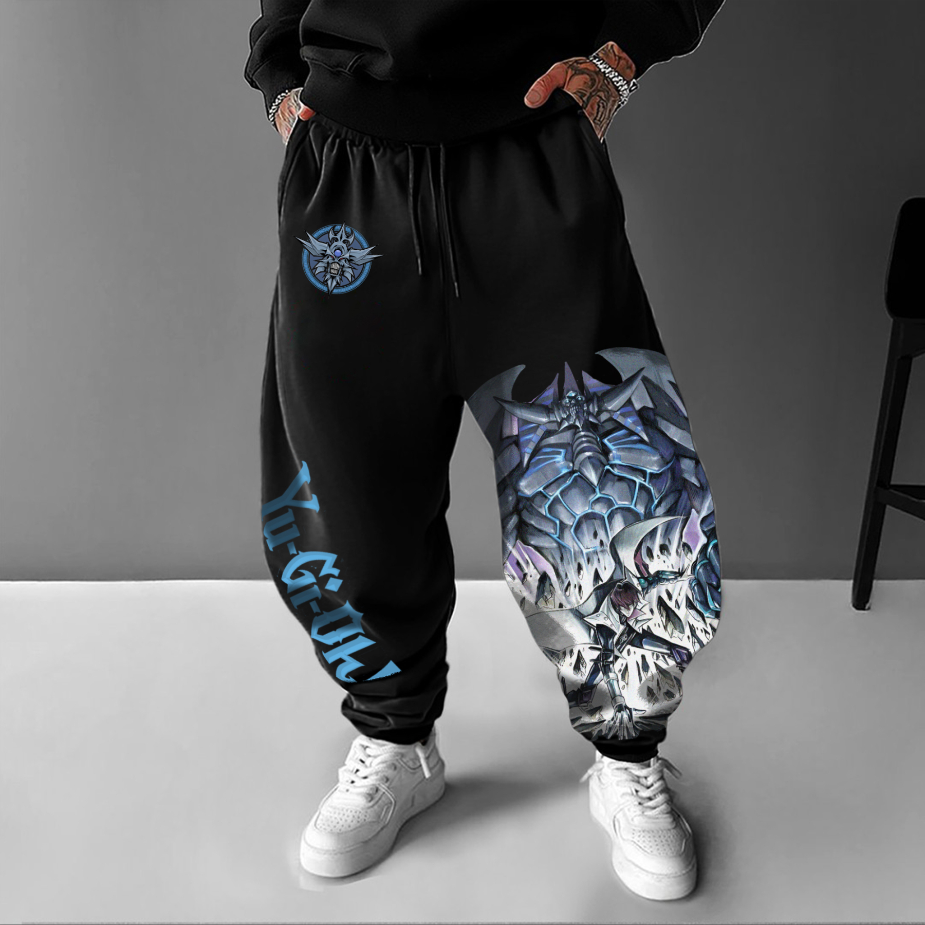 Unisex Anime Style Retro Pants-AnimeClothe