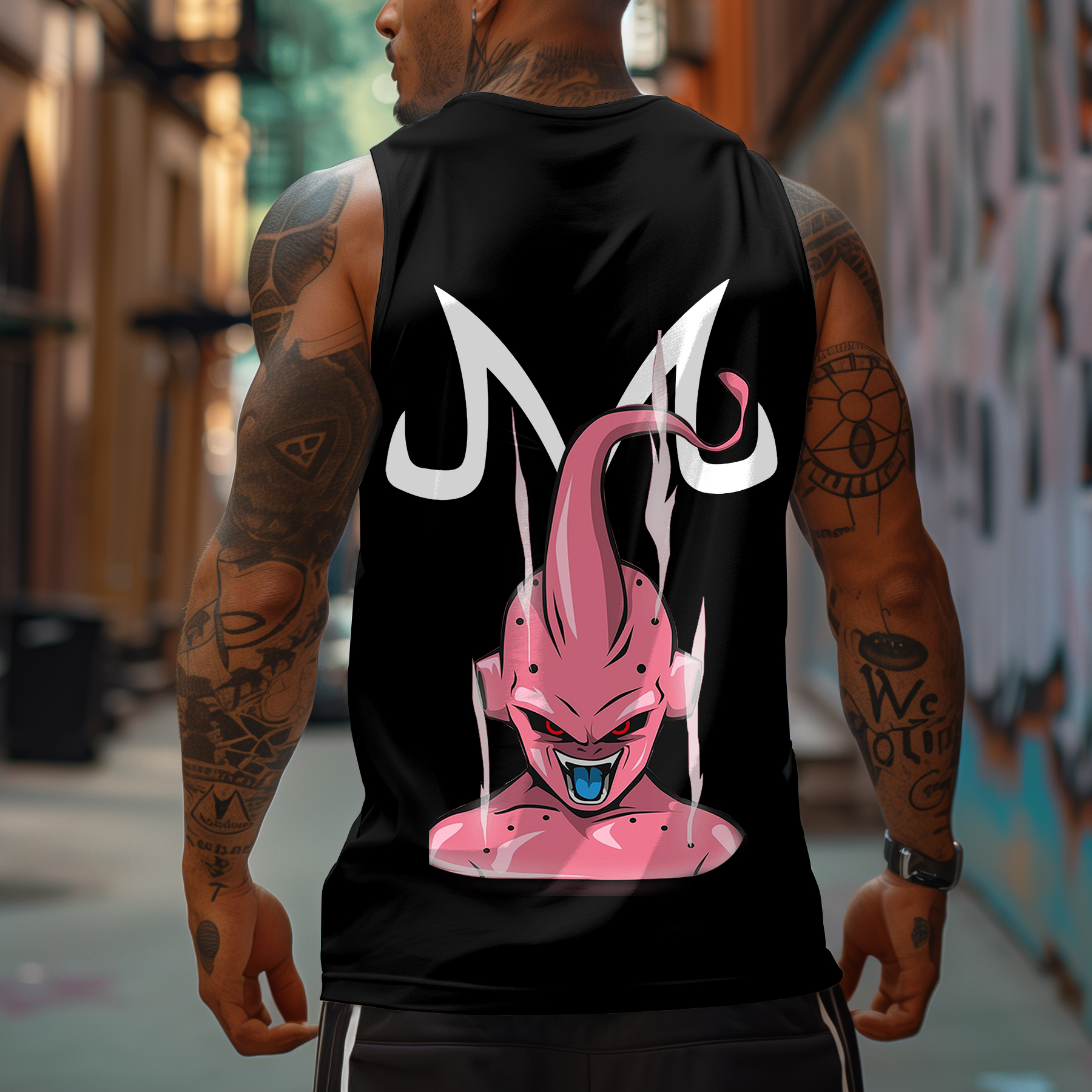 Casual Animation Design Print Tank Top-AnimeClothe