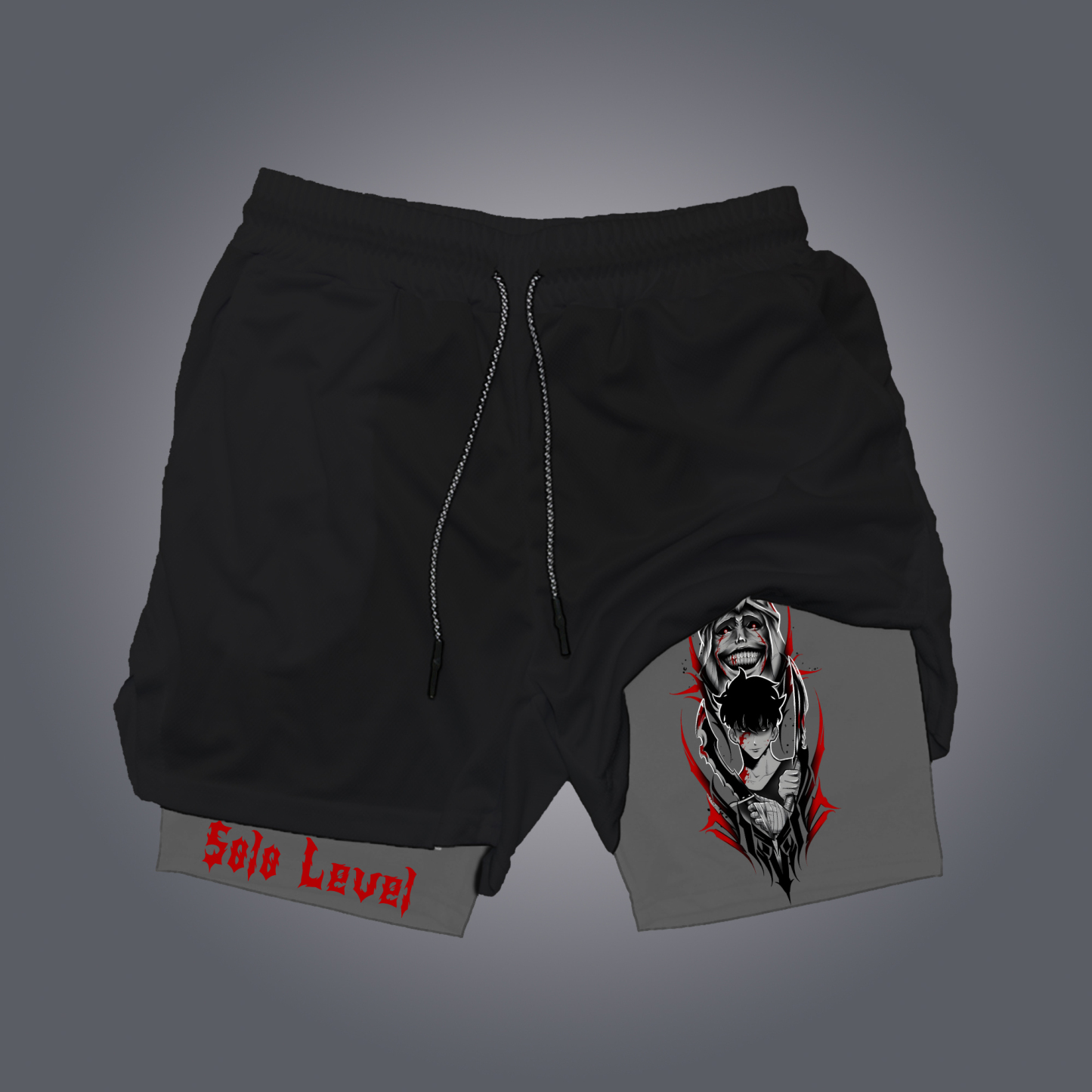 Unisex Casual Anime Streetwear Shorts-AnimeClothe
