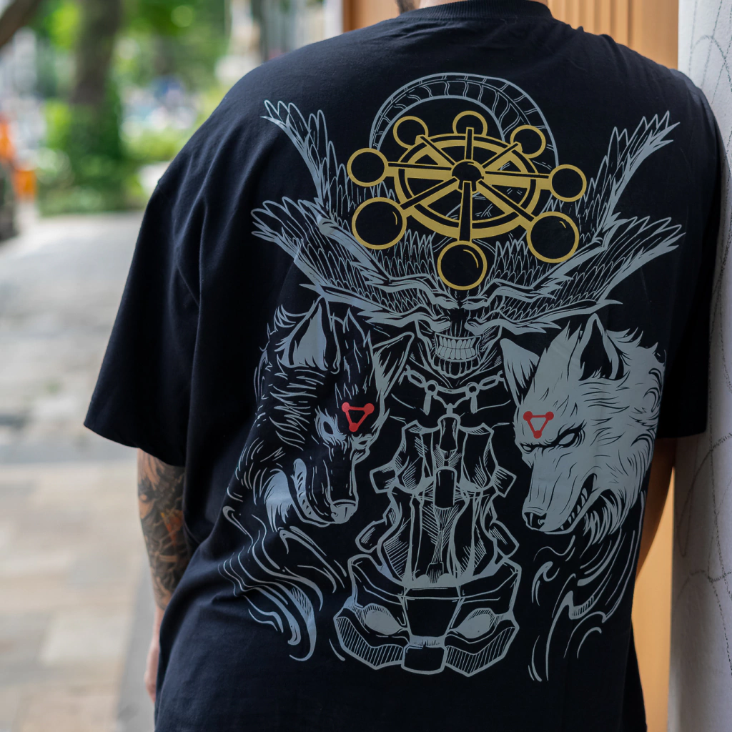 VINTAGE TEE丨Mahoraga TEE-JJK-AnimeClothe