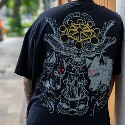 VINTAGE TEE丨Mahoraga TEE-JJK-AnimeClothe
