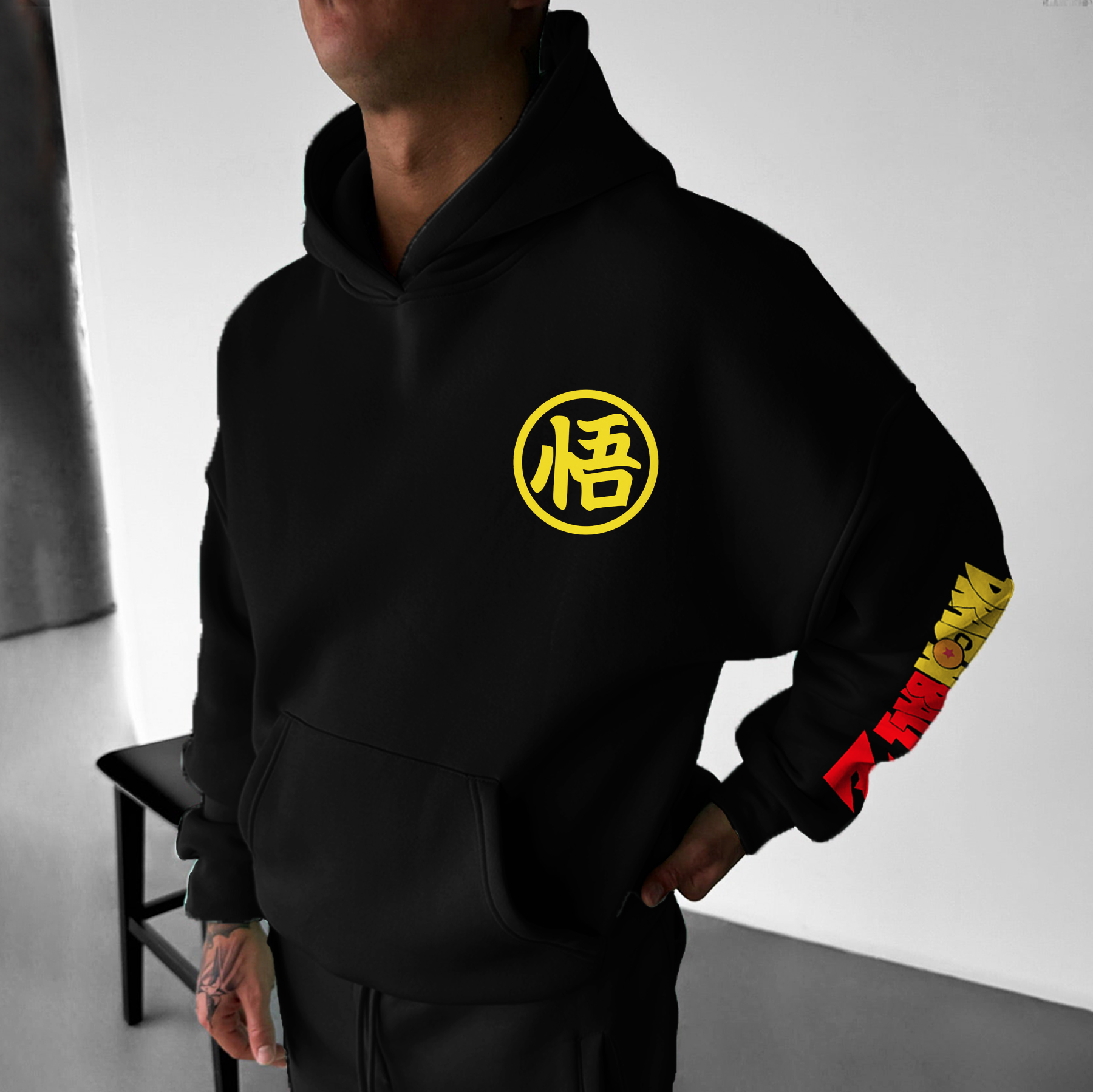 Unisex Anime Graphic Streetwear Vintage Hoodie