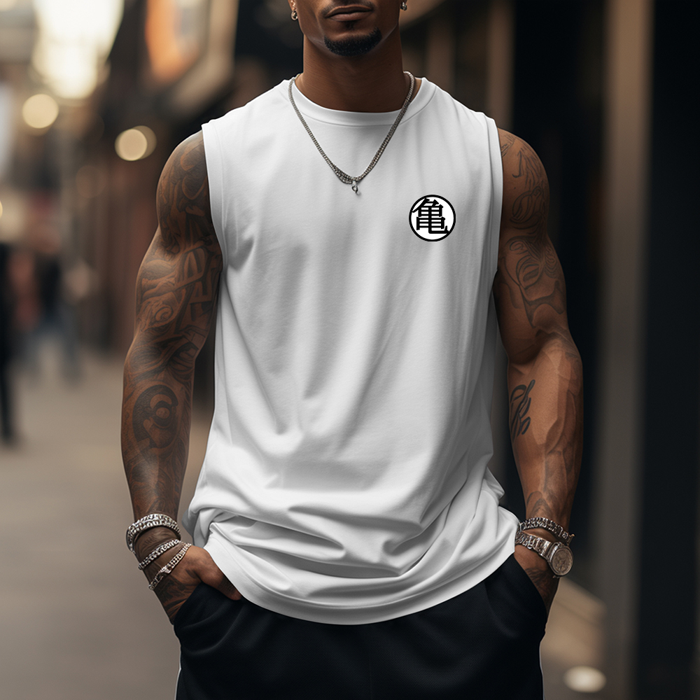 Casual Anime Printed GYM Tank Top-AnimeClothe
