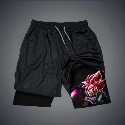 Casual Dragon Ball Goku Anime Printed Gym Shorts