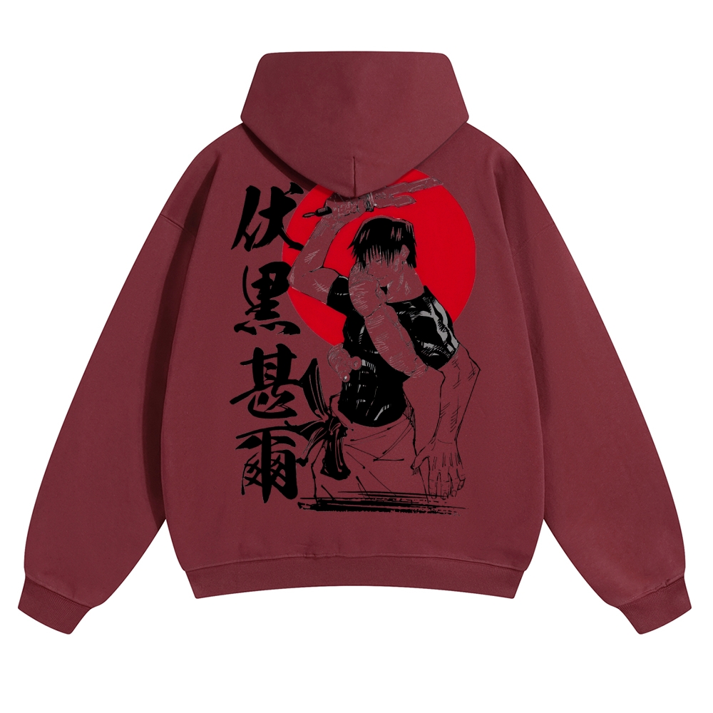 Unisex Casual Anime Print Hoodie-AnimeClothe