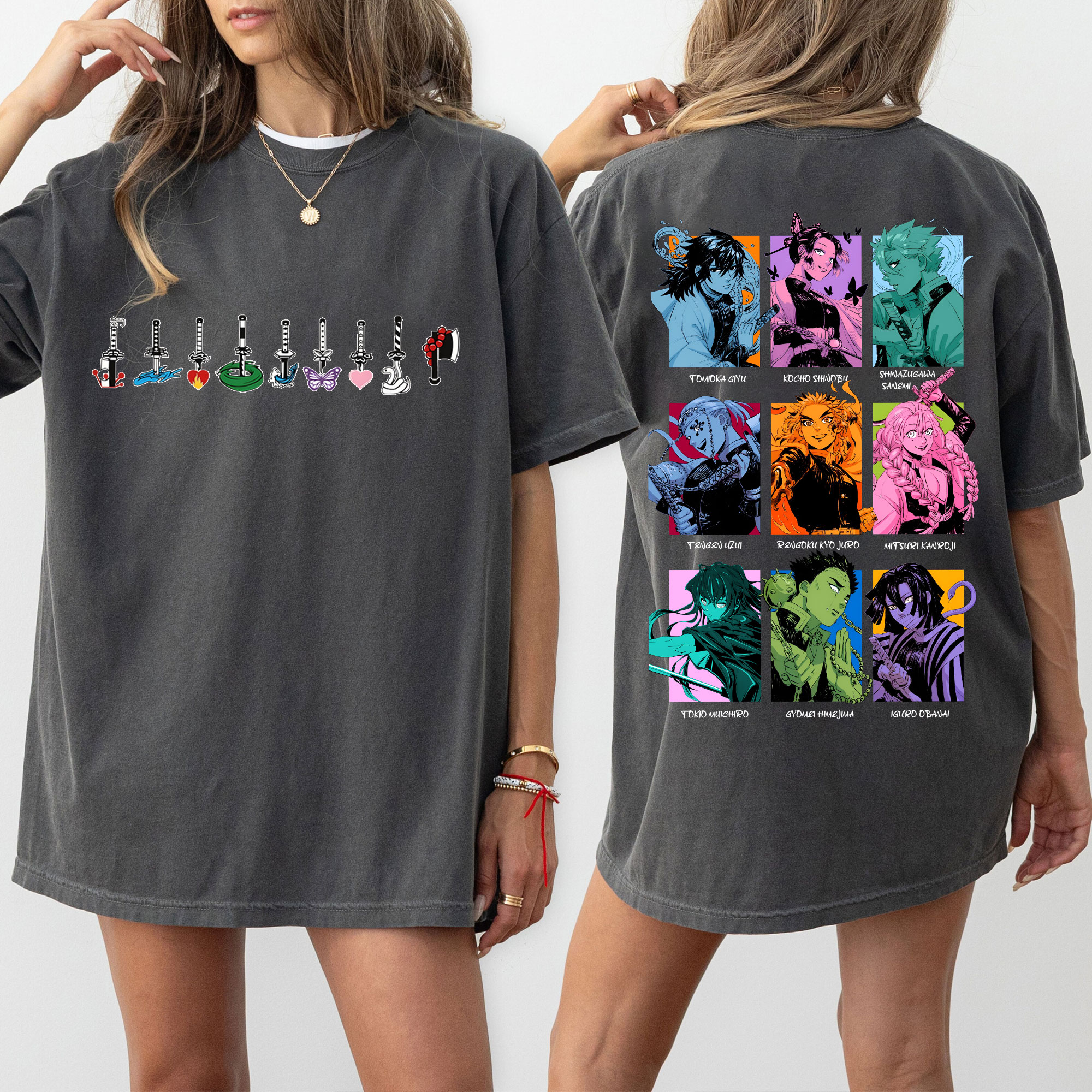 Unisex Anime Inspired Vintage T-Shirt