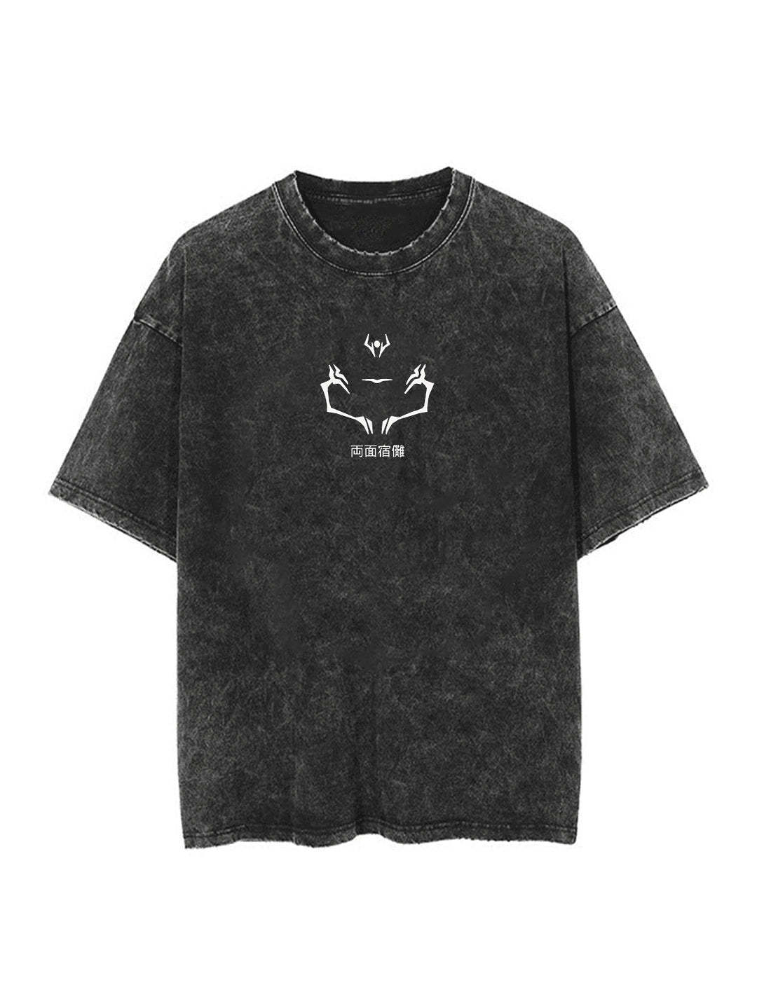VINTAGE TEE丨King Cursed 2-Sided Vintage Tee - JJK-AnimeClothe