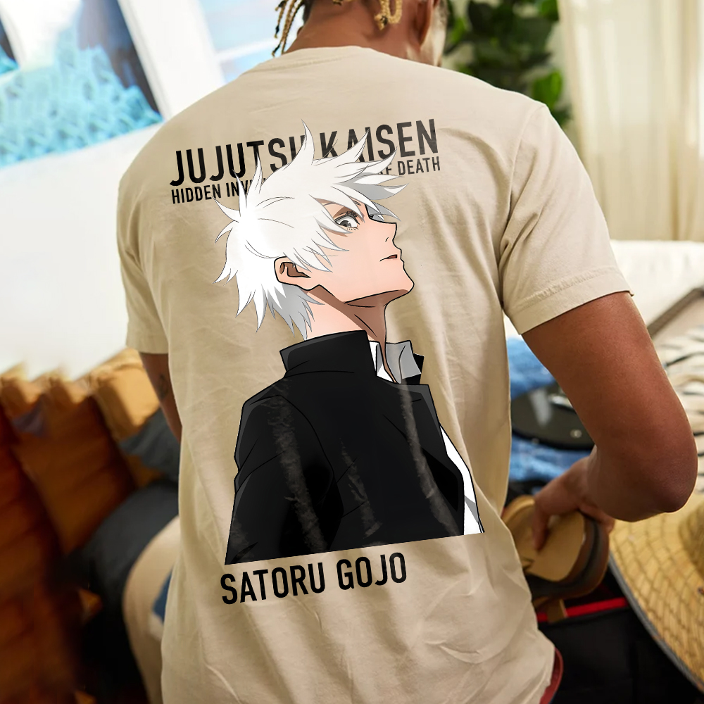 Unisex Oversized Jujutsu Kaisen Anime T-shirt-AnimeClothe