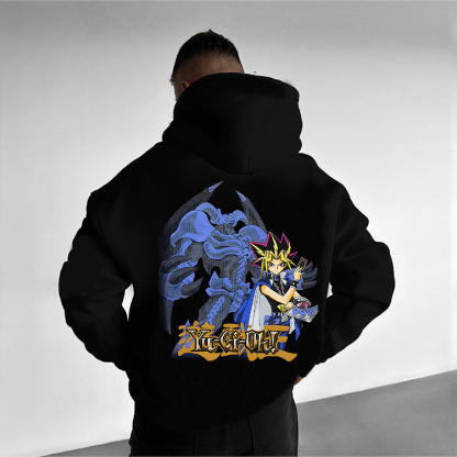  Unisex "Yu-Gi-Oh!" Game Anime Graphic Print Hoodie-AnimeClothe