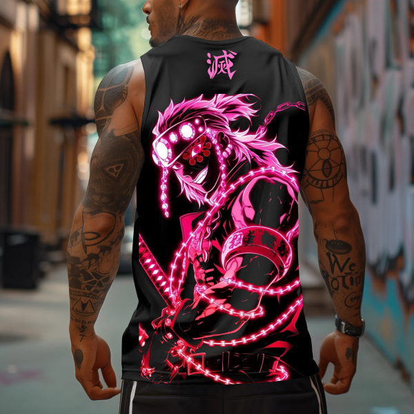Unisex Anime Sleeveless Tank Top