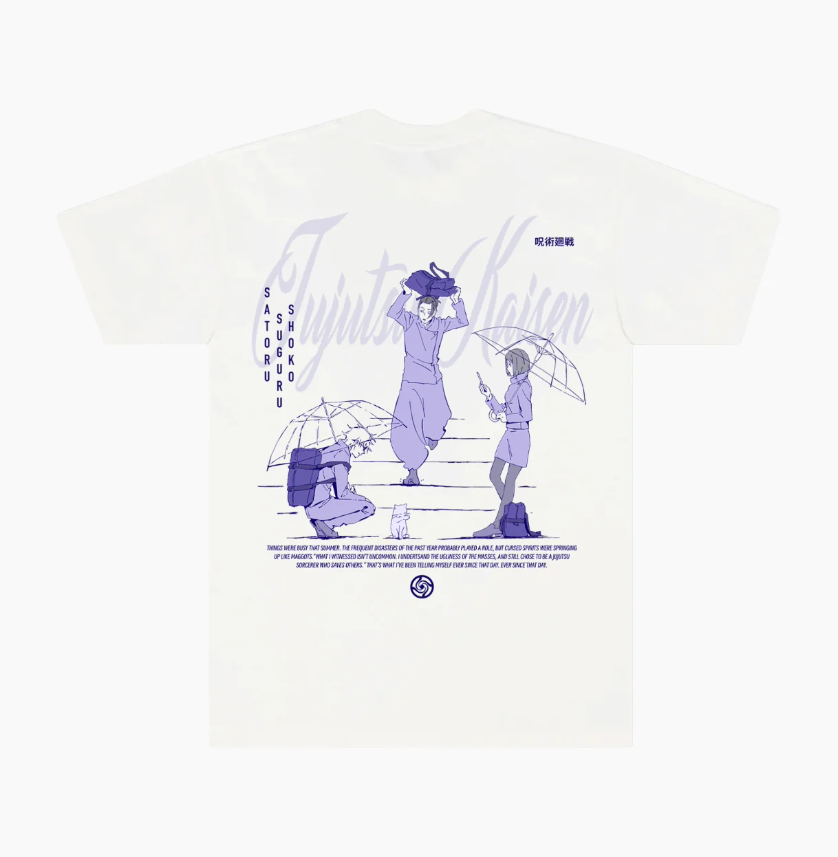 VINTAGE TEE丨JJK Original T-shirt-AnimeClothe