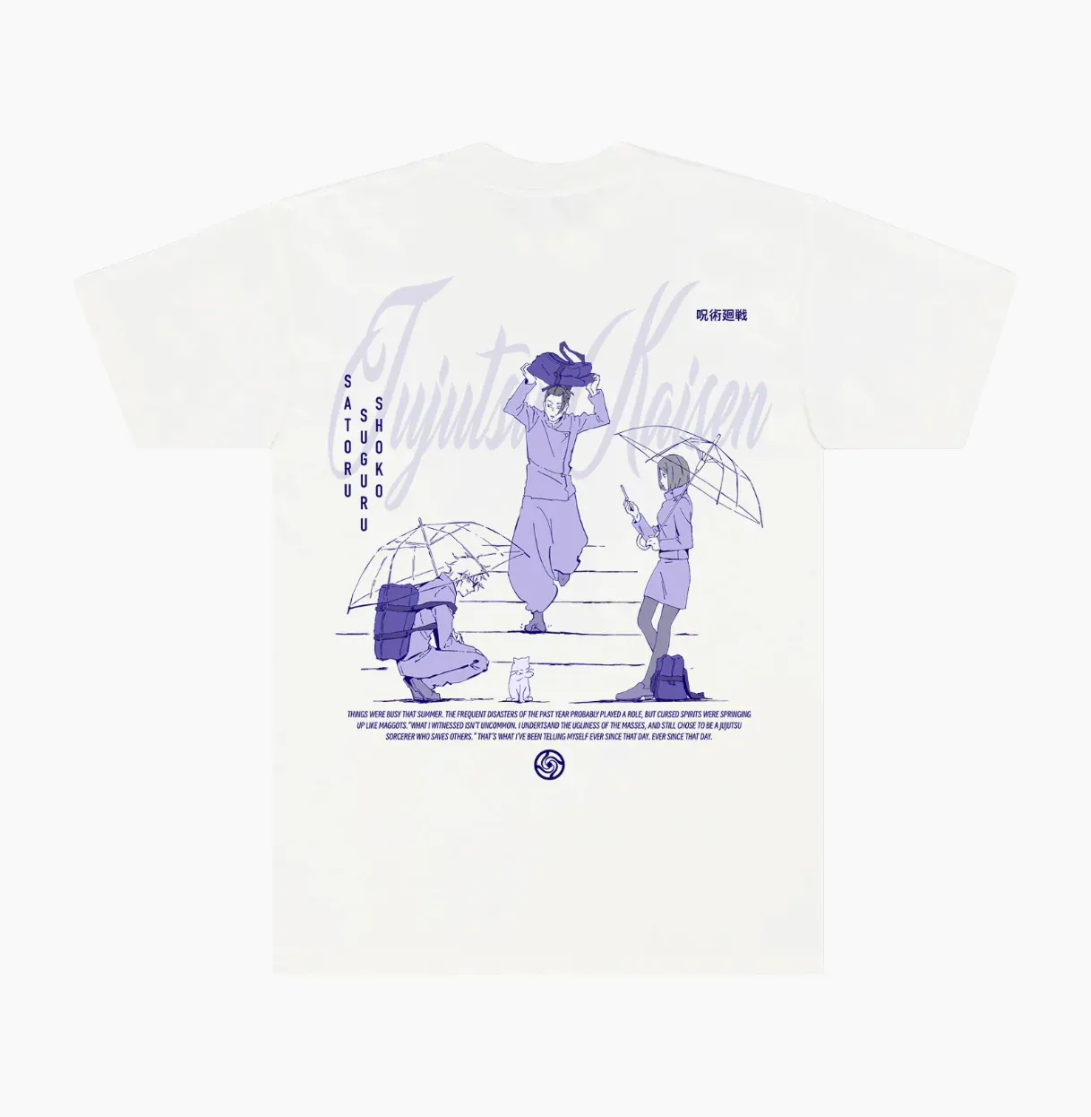 VINTAGE TEE丨JJK Original T-shirt-AnimeClothe