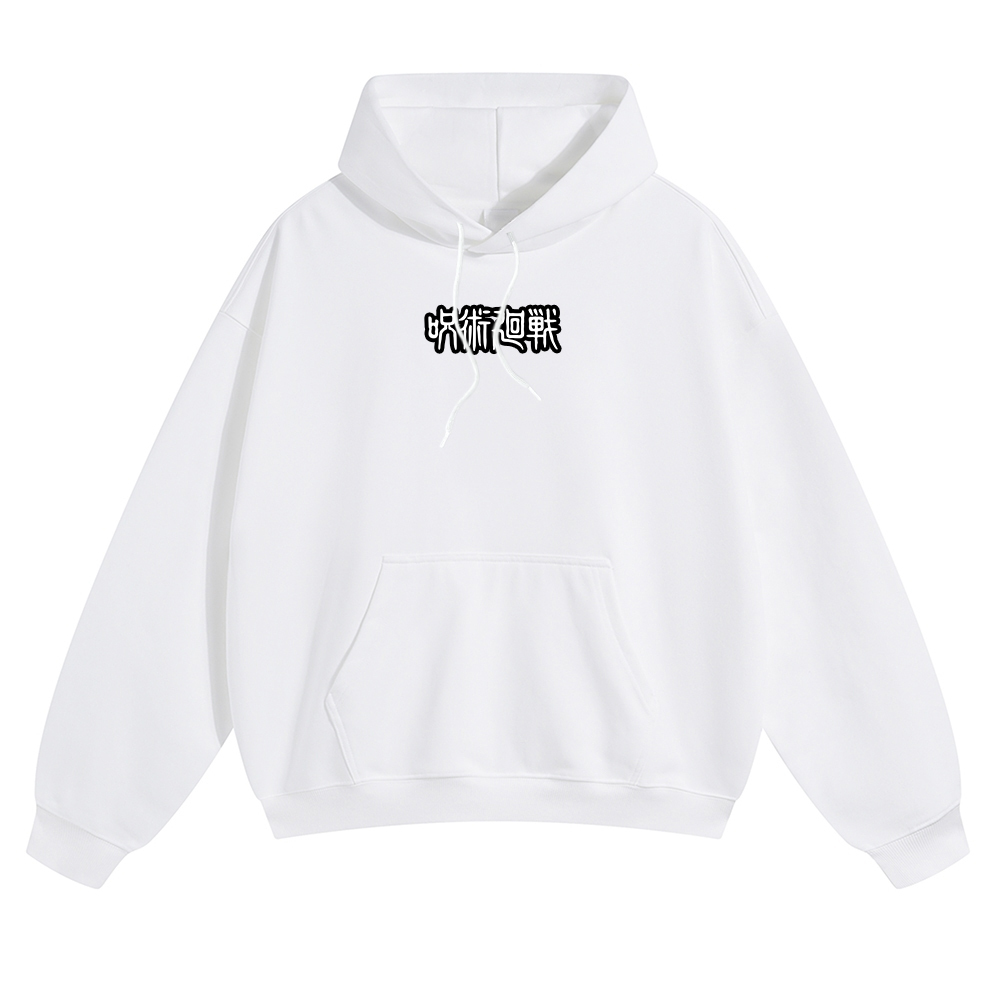 Oversized Unisex Jujutsu Kaisen Anime Print Hoodie-AnimeClothe