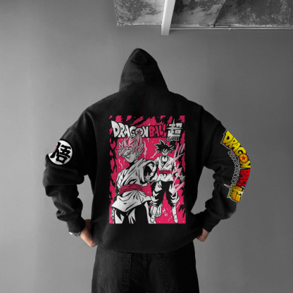 Unisex Anime Graphic Streetwear Vintage Hoodie-AnimeClothe