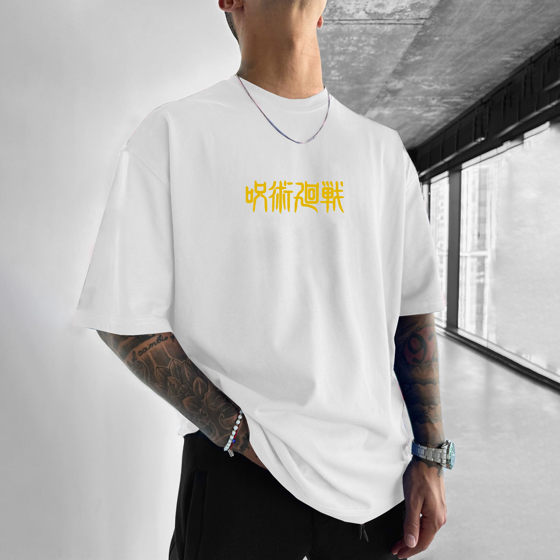 Casual Loose Anime Character Buddy T-Shirt-AnimeClothe