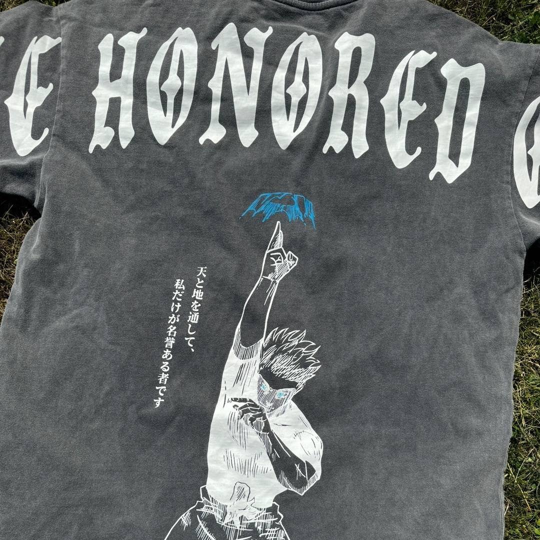 VINTAGE TEE丨The Honored One Tee-JJK-AnimeClothe