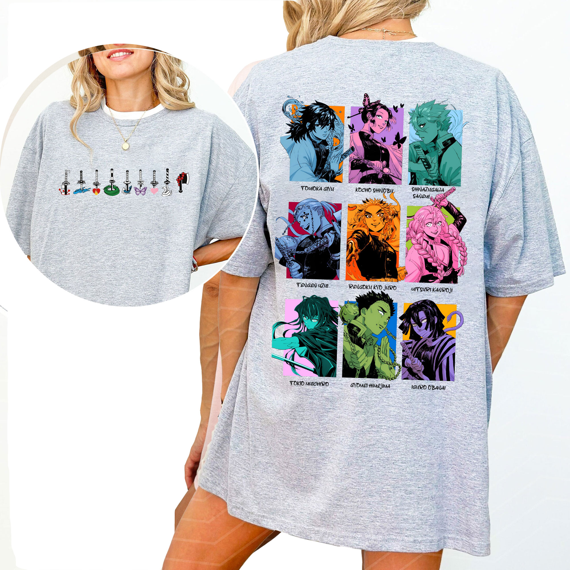 Unisex Anime Inspired Vintage T-Shirt