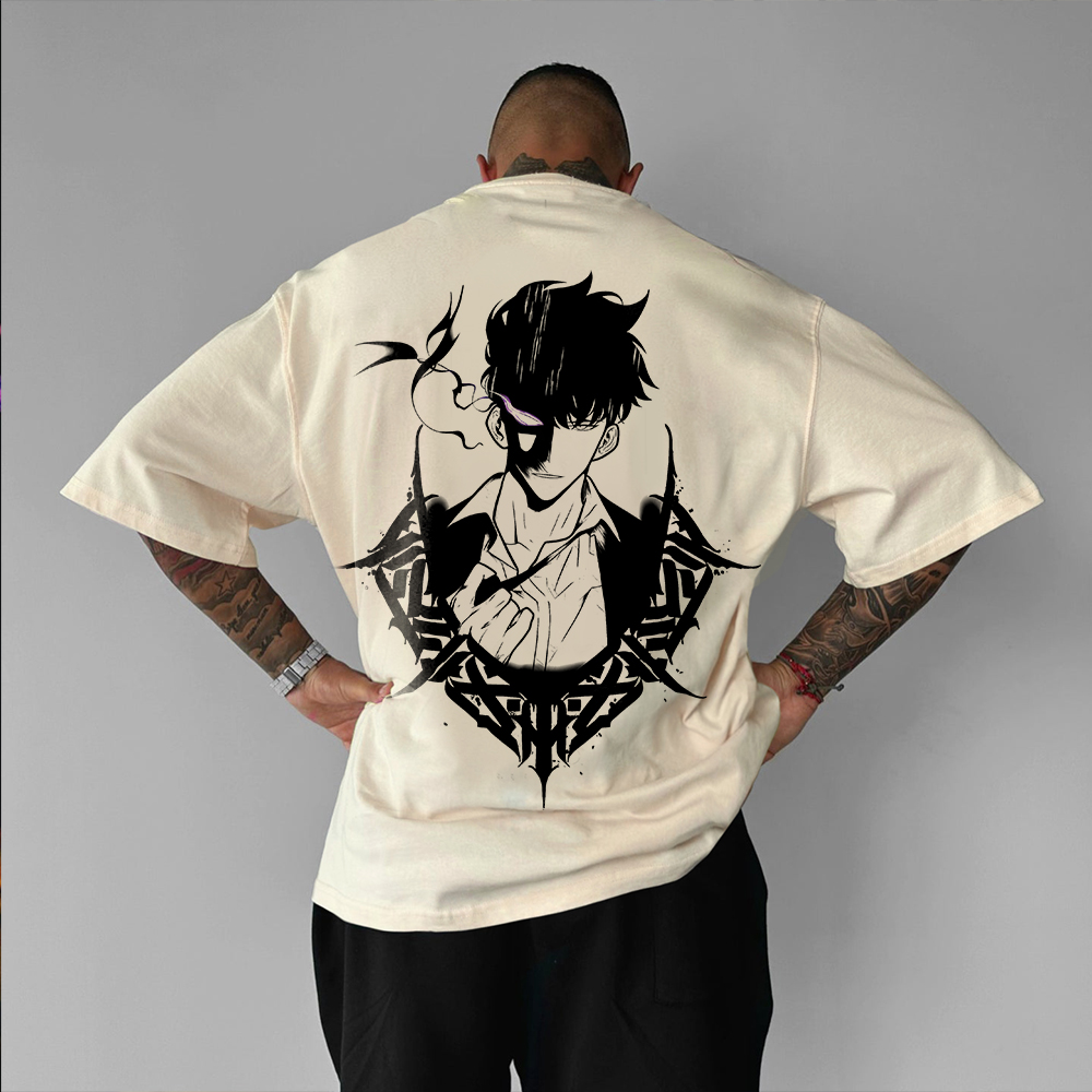 Unisex Anime Inspired Vintage T-Shirt-AnimeClothe
