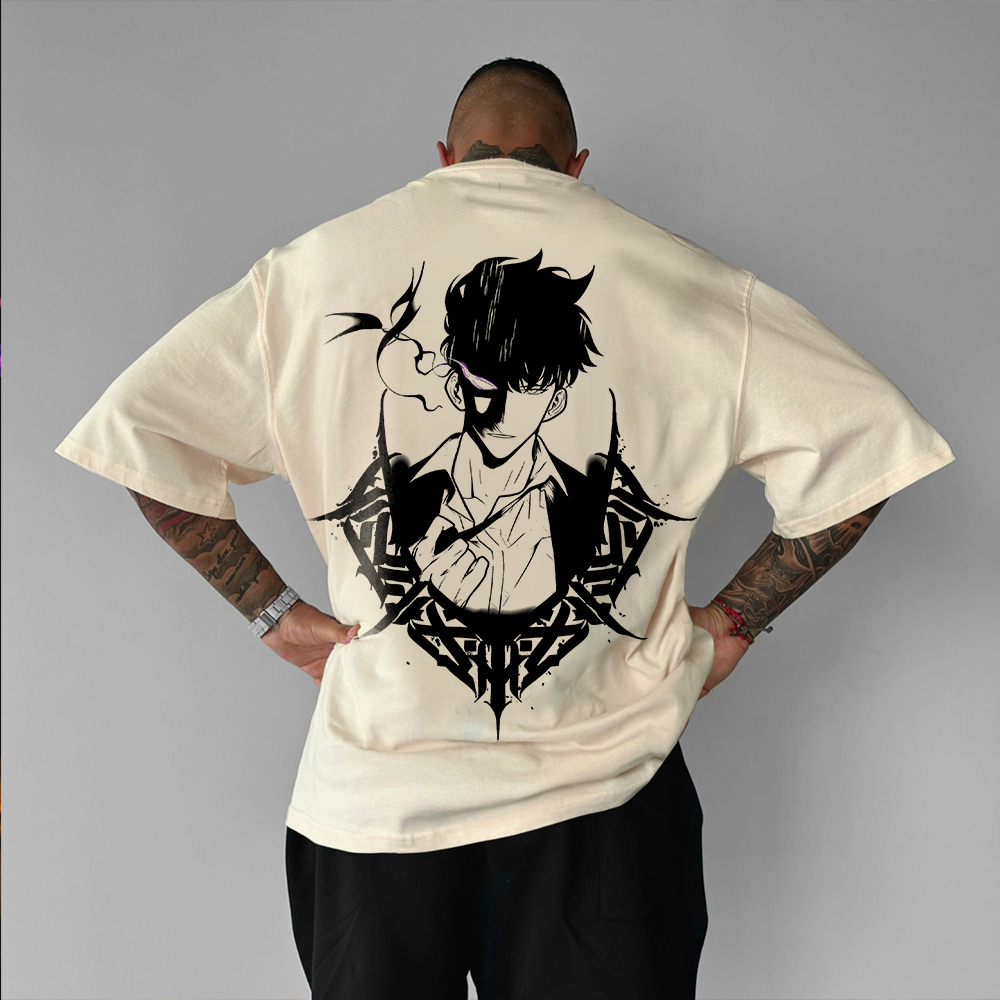 Unisex Anime Inspired Vintage T-Shirt-AnimeClothe