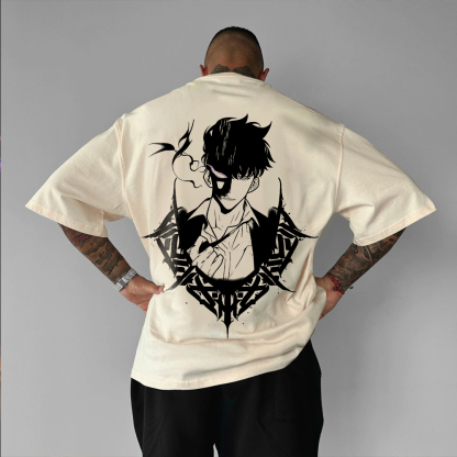 Unisex Anime Inspired Vintage T-Shirt-AnimeClothe