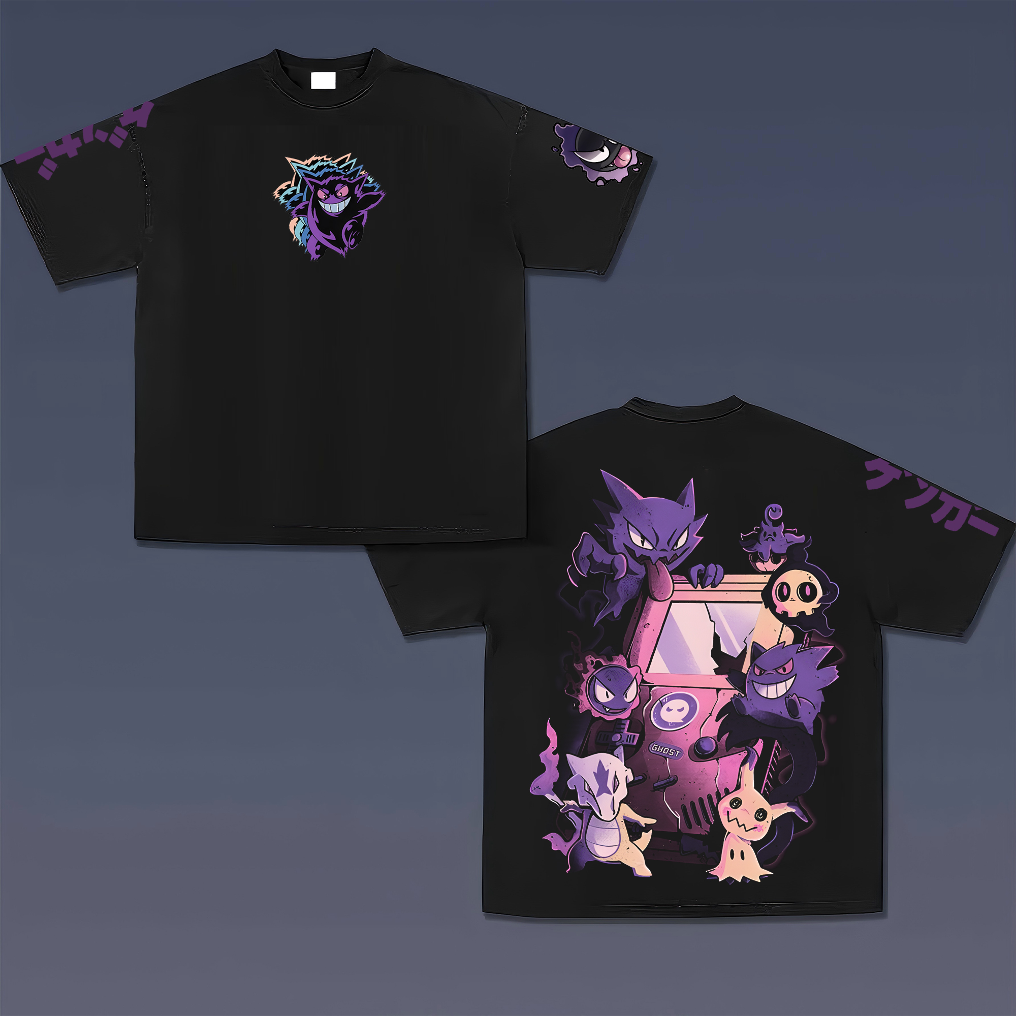 Unisex Anime Inspired Vintage T-Shirt-AnimeClothe