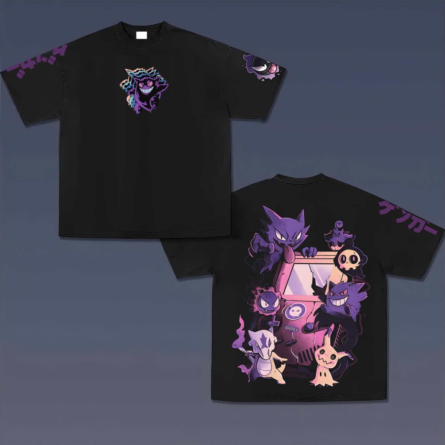 Unisex Anime Inspired Vintage T-Shirt-AnimeClothe