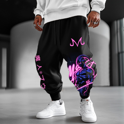 Unisex Anime Printed Gift Oversized Harem Pants-AnimeClothe