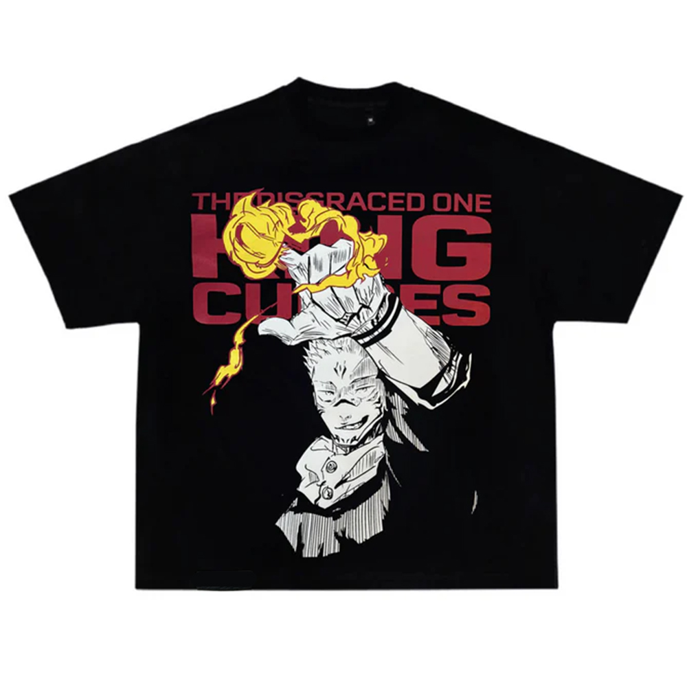 Casual Anima Design Short Sleeves T-shirt-AnimeClothe