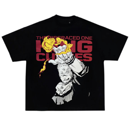 Casual Anima Design Short Sleeves T-shirt-AnimeClothe