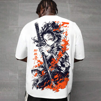 Unisex Anime Inspired Vintage T-Shirt