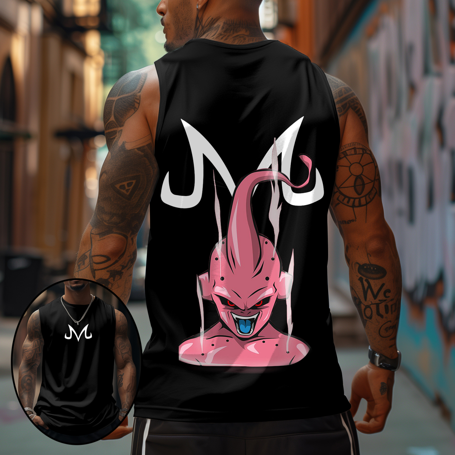 Casual Animation Design Print Tank Top-AnimeClothe