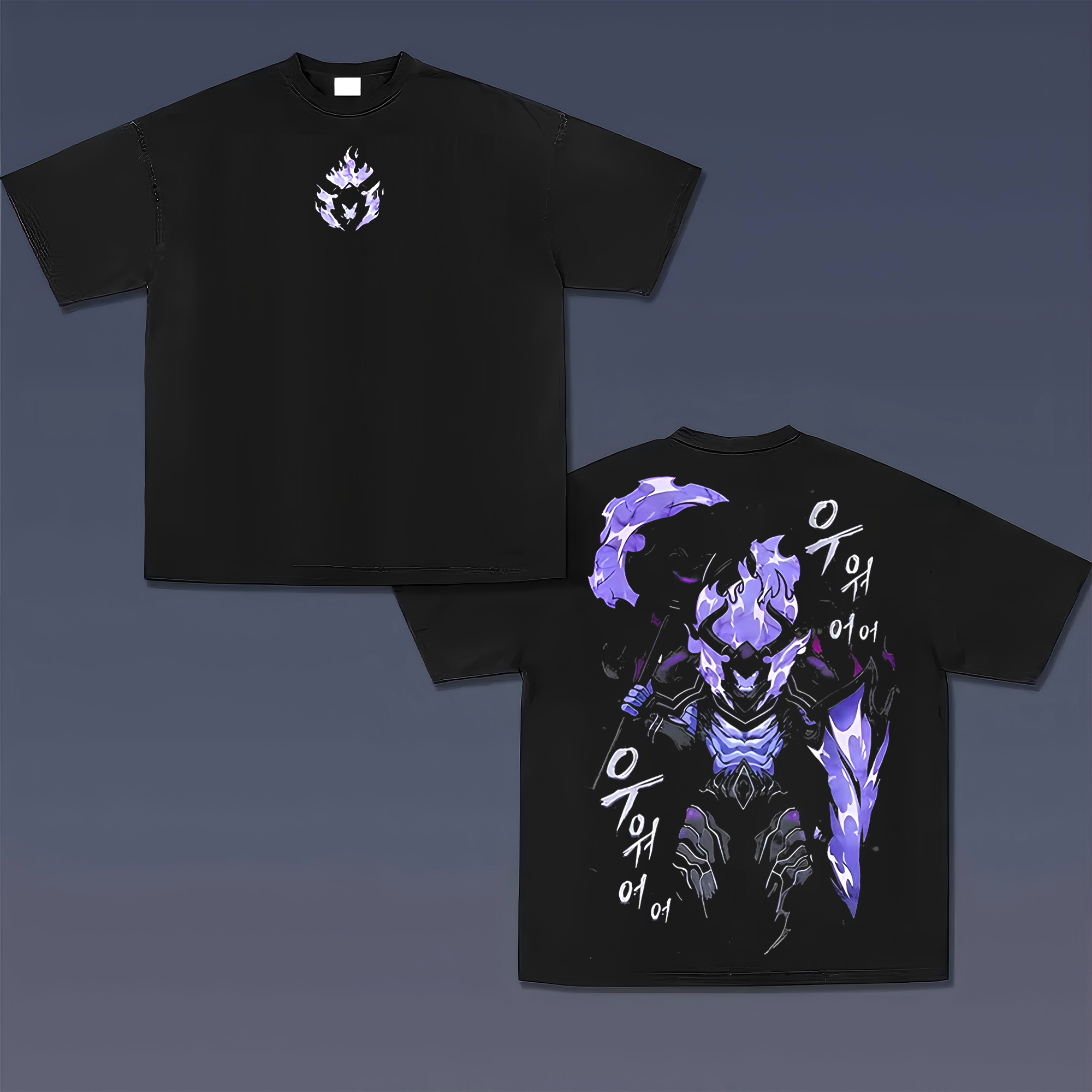 Unisex Anime Inspired Vintage T-Shirt-AnimeClothe