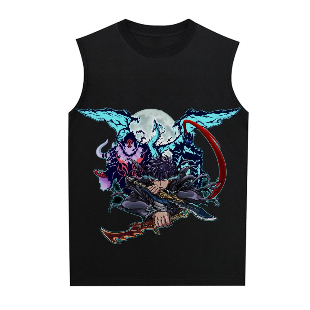Men's Casual Gym Tank Top-AnimeClothe