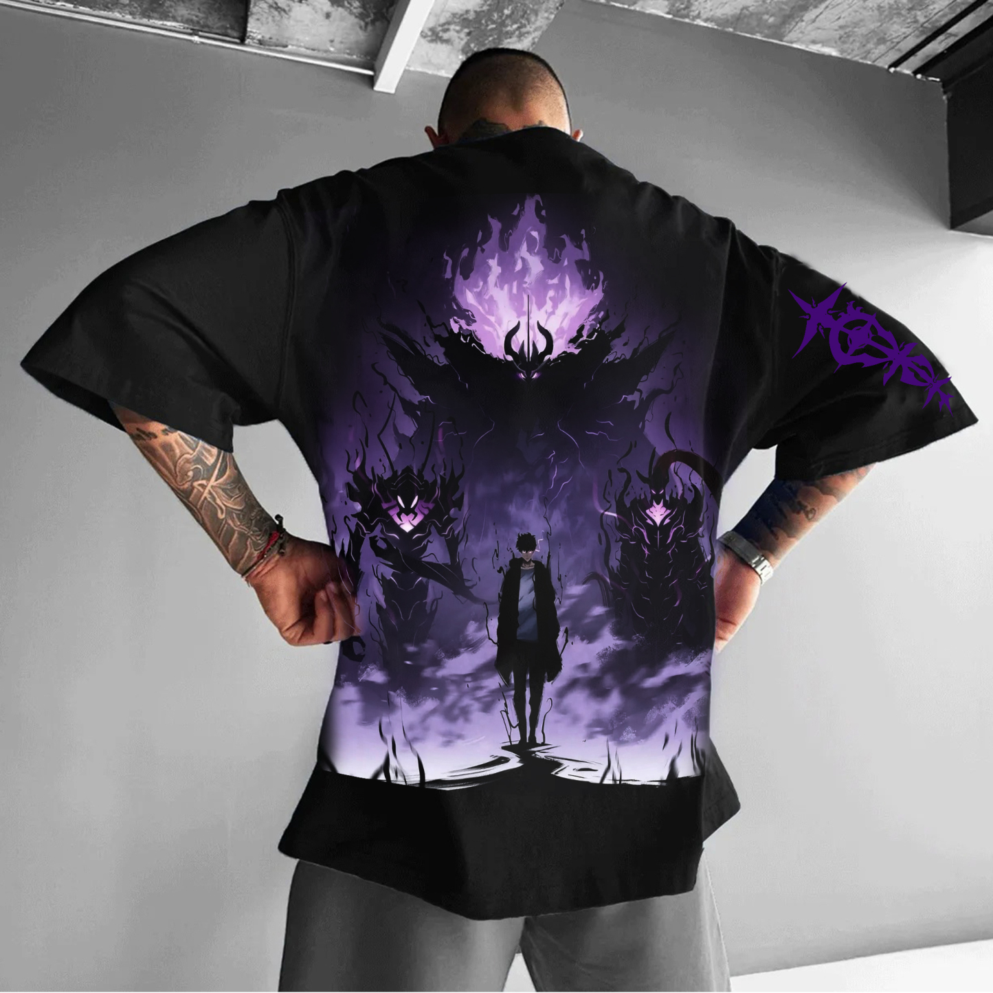 Unisex Anime Inspired Vintage T-Shirt-AnimeClothe