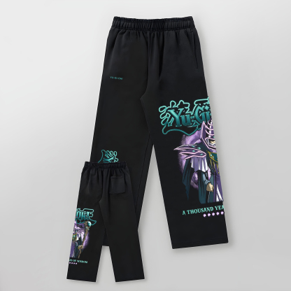 Unisex Anime Graphic Print Pants-AnimeClothe